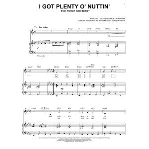 I Got Plenty O' Nuttin'