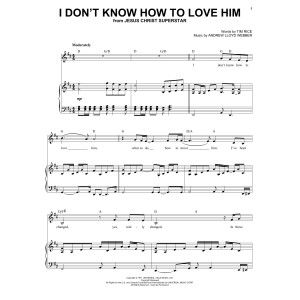 I Don't Know How To Love Him (from Jesus Christ Superstar)