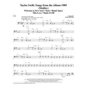 Taylor Swift: Songs from the Album 1989 - Bass