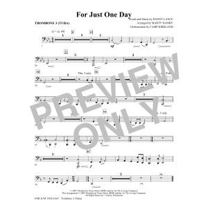 For Just One Day - Posaune 3/Tuba