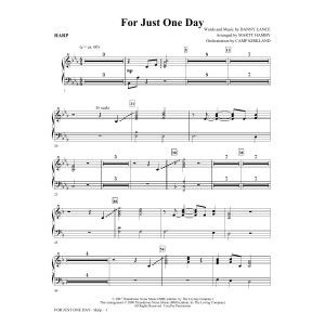 For Just One Day - Harp