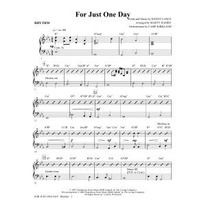 For Just One Day - Rhythm
