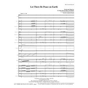 Let There Be Peace On Earth - Full Score