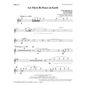 Let There Be Peace On Earth - Flute 1 & 2