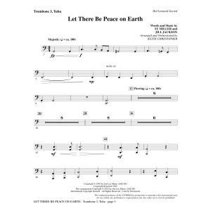 Let There Be Peace On Earth - Trombone 3/Tuba