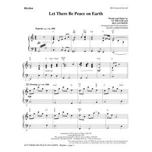 Let There Be Peace On Earth - Rhythm