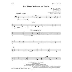 Let There Be Peace On Earth - Cello
