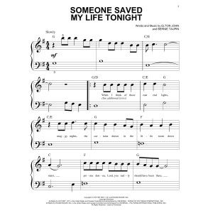 Someone Saved My Life Tonight