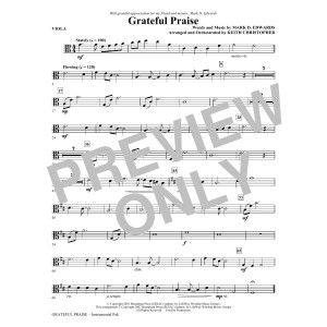 Grateful Praise - Viola