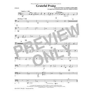 Grateful Praise - Cello
