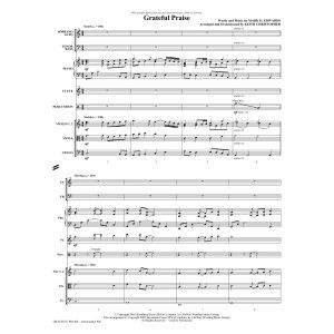 Grateful Praise - Full Score
