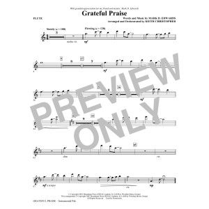 Grateful Praise - Flute