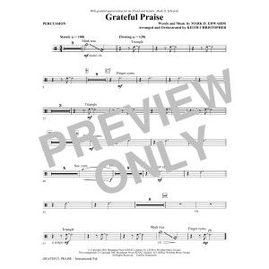 Grateful Praise - Percussion