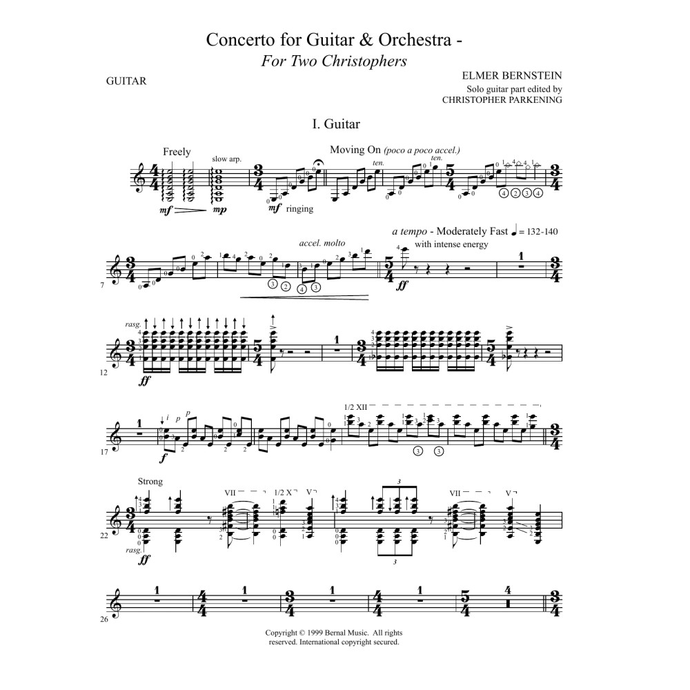 Concerto For Guitar And Orchestra - Für zwei Christophers