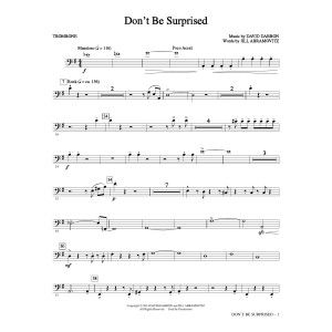 Don''t Be Surprised - Posaune