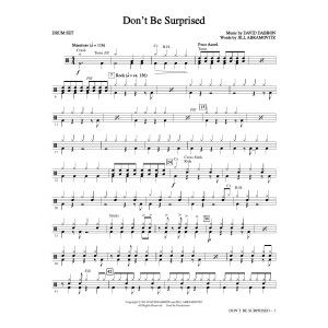 Don''t Be Surprised - Drums