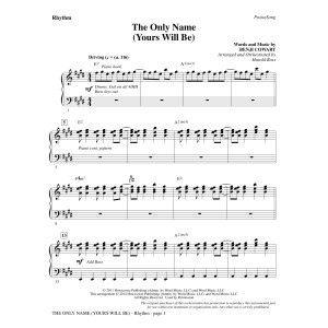 The Only Name (Yours Will Be) - Rhythm
