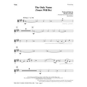 The Only Name (Yours Will Be) - Viola