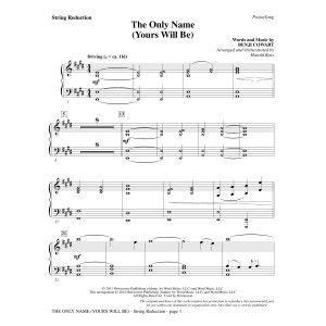 Der einzige Name (Deiner wird sein) - Keyboard-String-Reduktion
