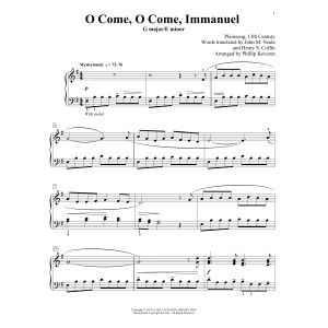 O Come, O Come Immanuel (arr. Phillip Keveren)
