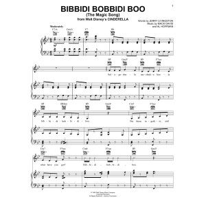 Bibbidi-Bobbidi-Boo (The Magic Song) (from the motion picture Cinderella)