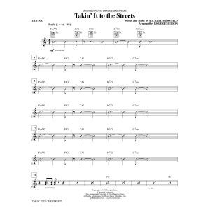 Takin' It to the Streets - Guitar