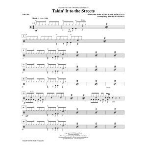 Takin' It to the Streets - Drums