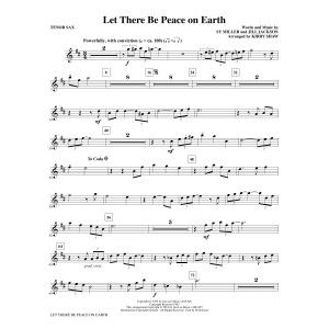 Let There Be Peace on Earth - Tenor Sax