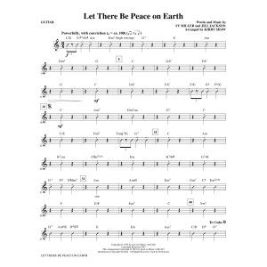 Let There Be Peace on Earth - Guitar