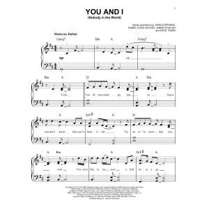 You And I (Nobody In The World)