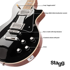 Stagg Sel-std Blk