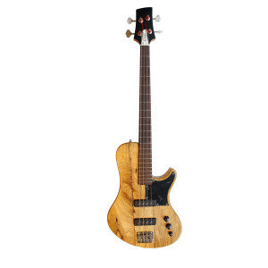 Kristall Basses Solid 4 Black Limba / Birdseye