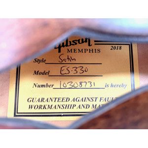 Gibson ES-330 Walnut Satin 2018