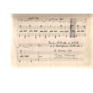 Partition originale de Marcel Delannoy