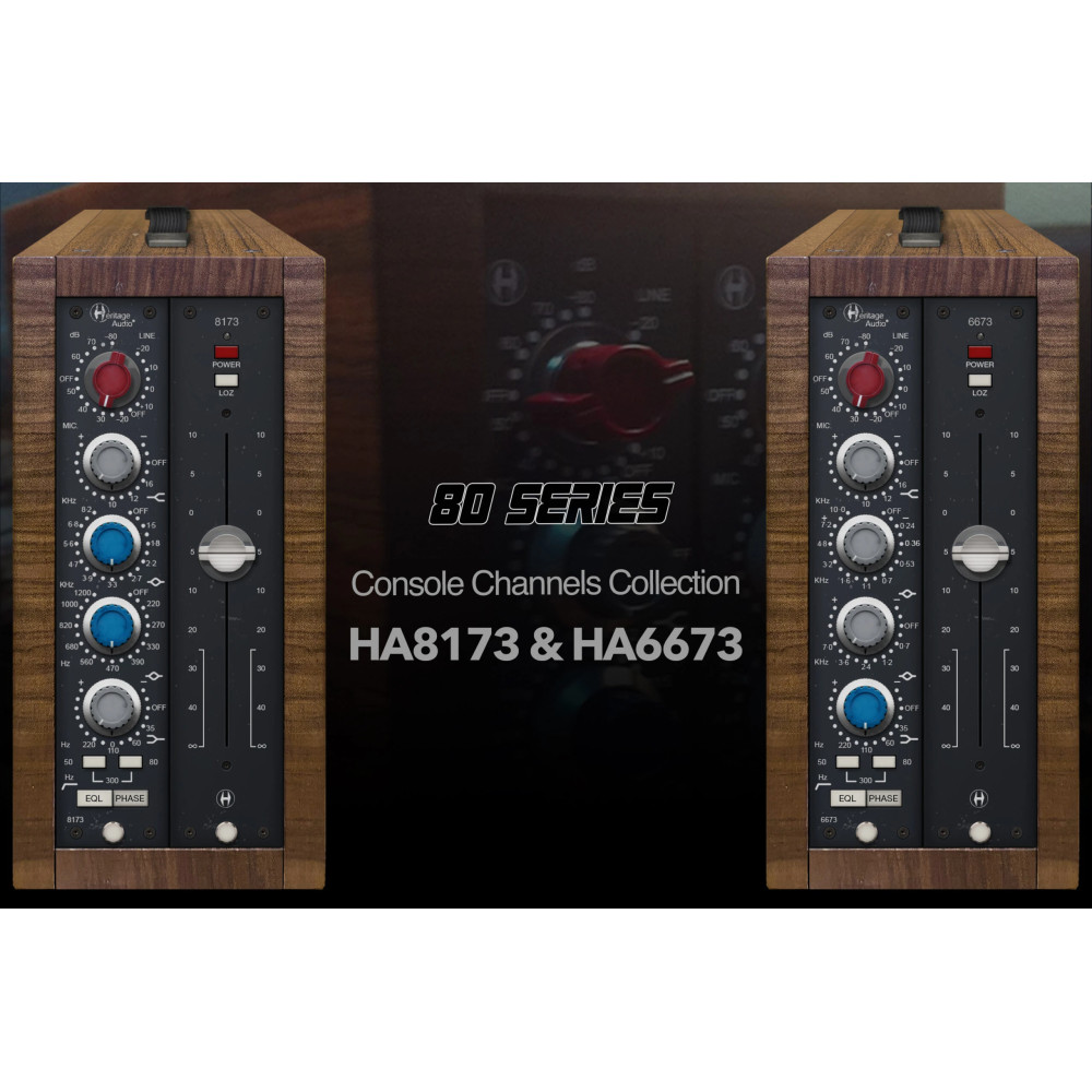 Heritage Audio 80 Series collection (8173 & 6673)