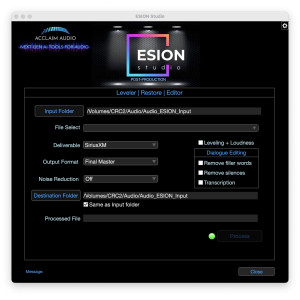 Acclaim Audio ESION Studio