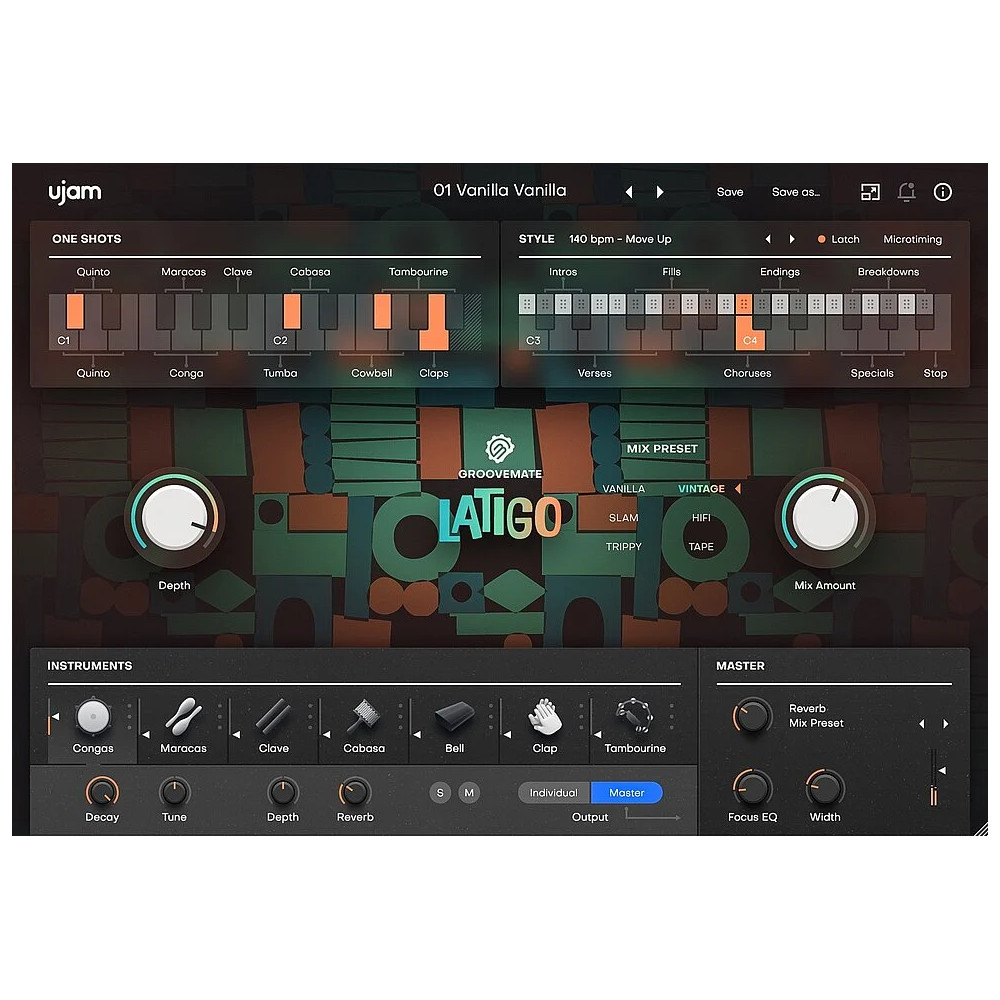 Ujam - Groovemate Latigo - Offre de fidélité