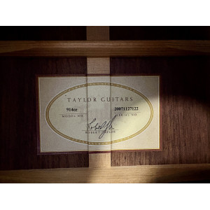 Taylor 914ce Natural 2007