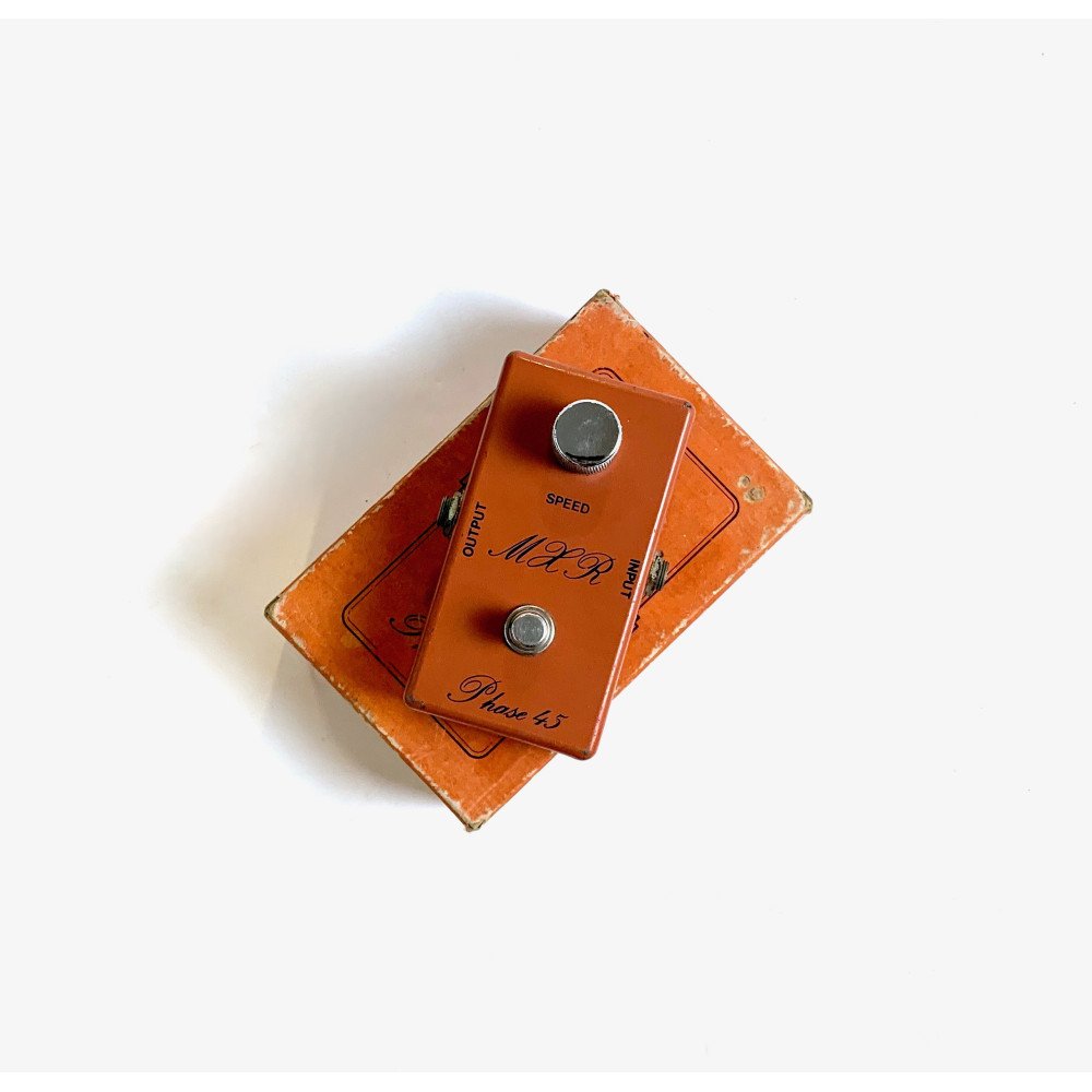 MXR M105 Phase 45 Script Logo Vintage