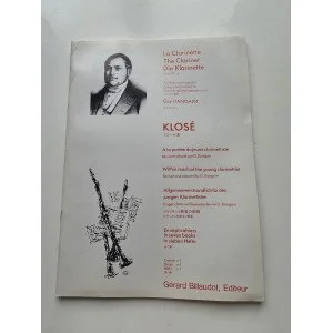 Klose - A La Portée Du Jeune Clarinettiste - Révision G. Dangain - Cahier 1