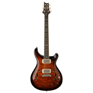 Prs Guitars Se Hb Ii Piezo Ob Orange Tiger Smokeburst