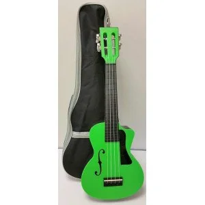 Aqualele A2 vert - Ukulele De Concert water resist, Green.