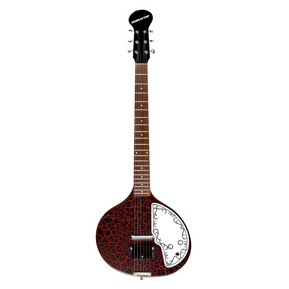 Danelectro Babysitar Red Crackle