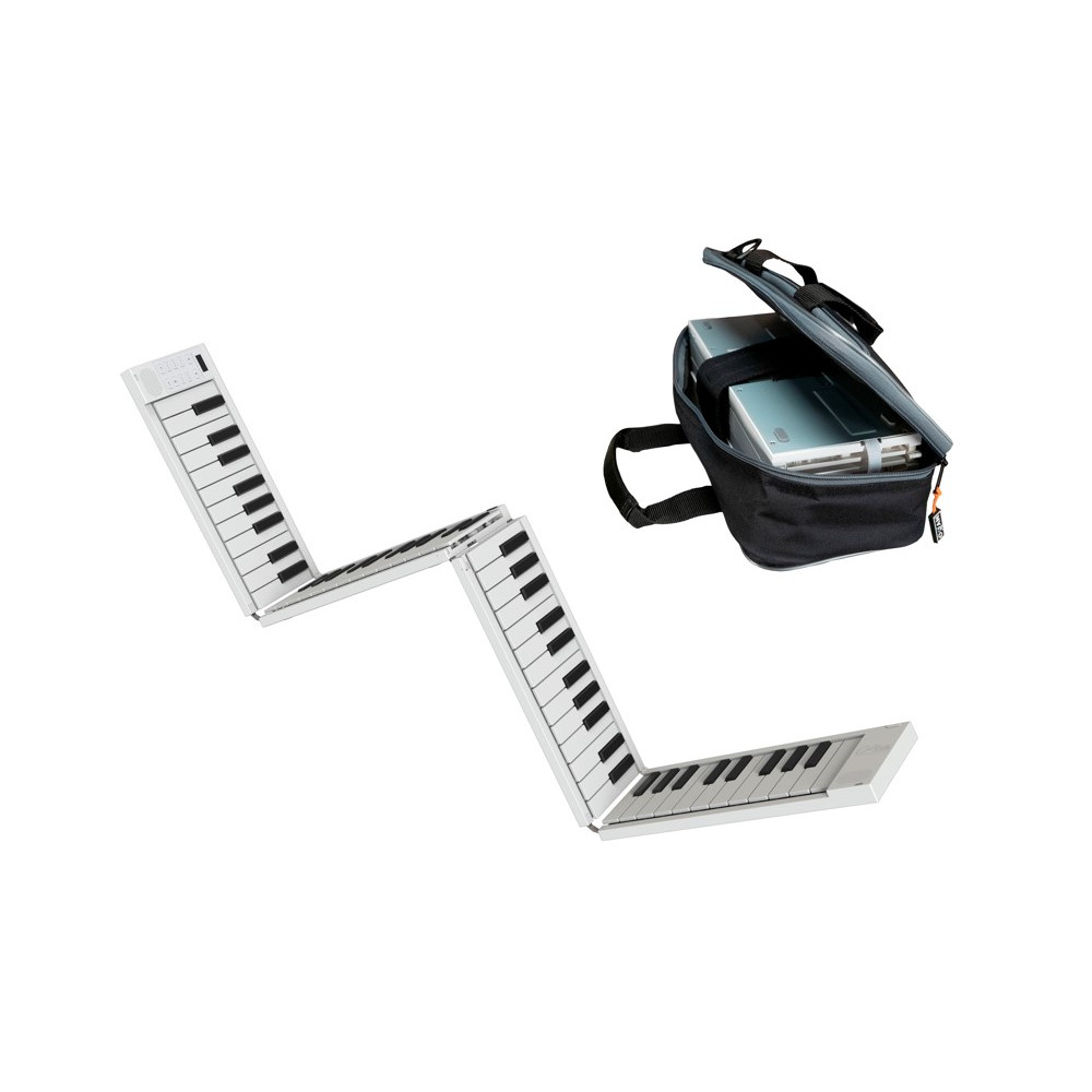 Carry On Bundle Carry On Piano 88 Touch White + Oqan Bag