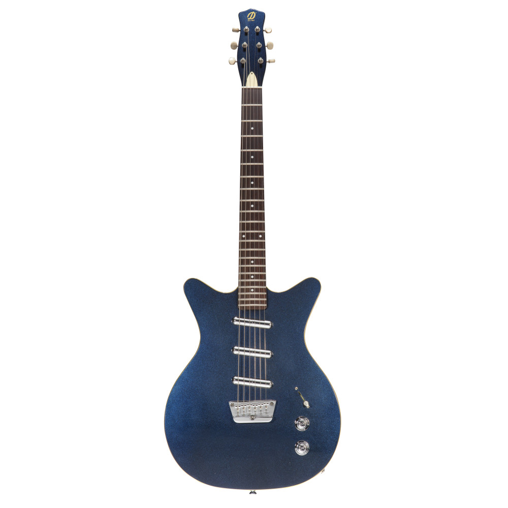 Danelectro 59 Triple Divine Blue Metallic