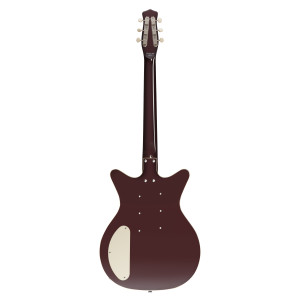 Danelectro 59 Triple Divine Dark Burgundy