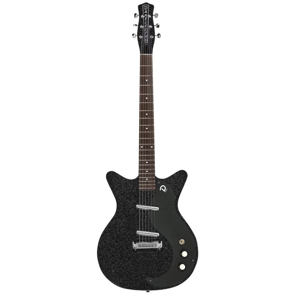 Danelectro Blackout 59 Black Metalflake
