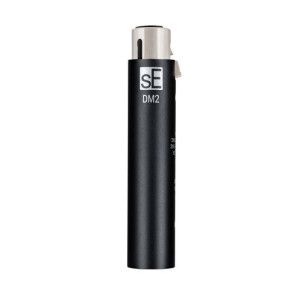 SE Electronics DM2 Black Switchable Inline Mic Pre