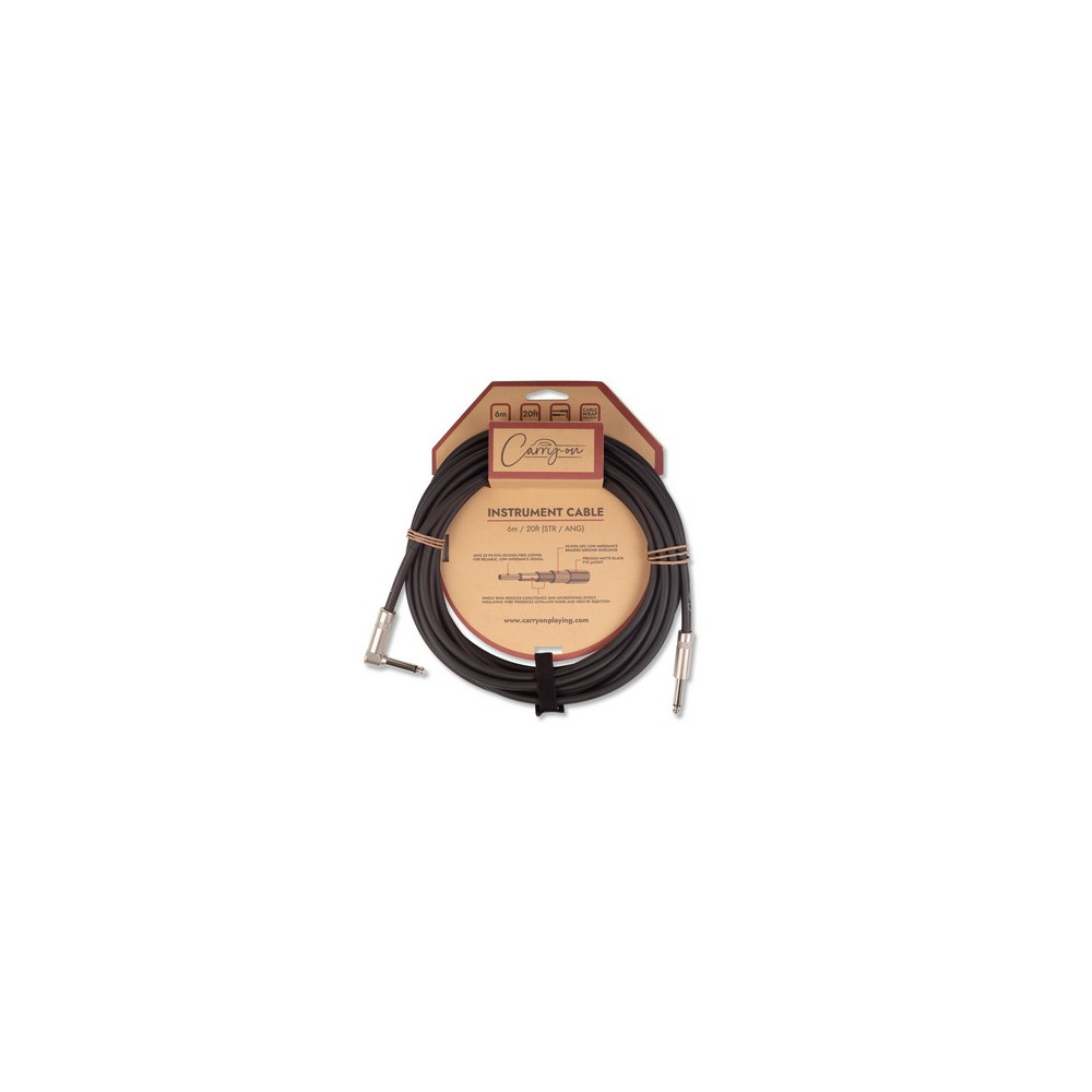 Carry On Carry-on-cable-6m-sa - Instrument Cable 6m Droit/angulé