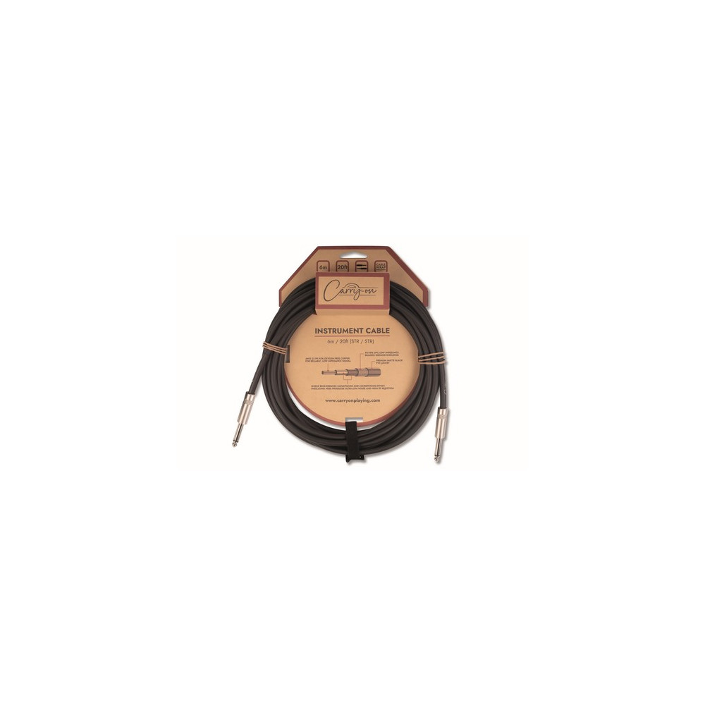 Carry On Carry-on-cable-6m-ss - Instrument Cable 6m Droit/droit